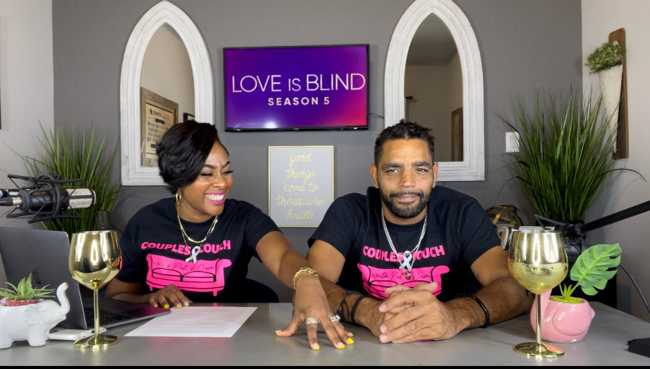 Breast Cancer Awareness - Couples Couch Shirt