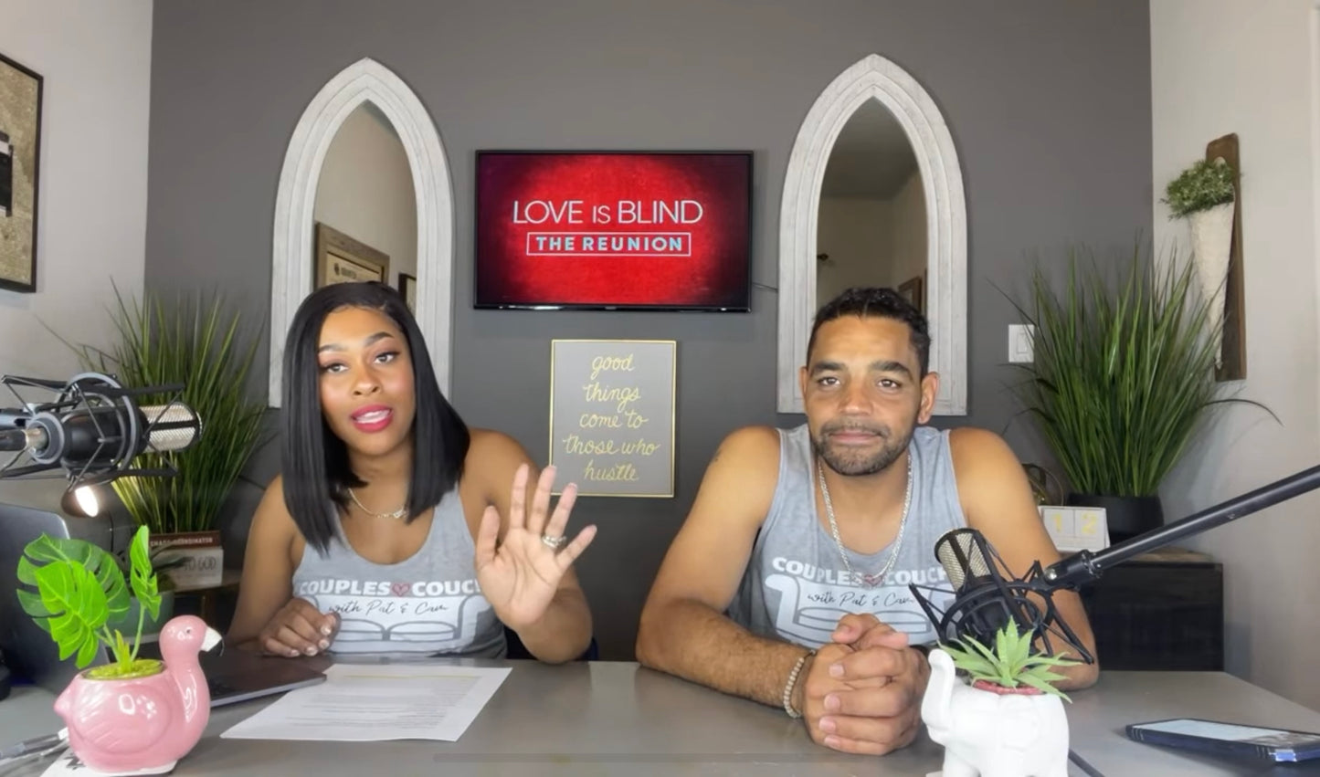 (NEW!) Couples Couch with Pat and Cam Tank Top