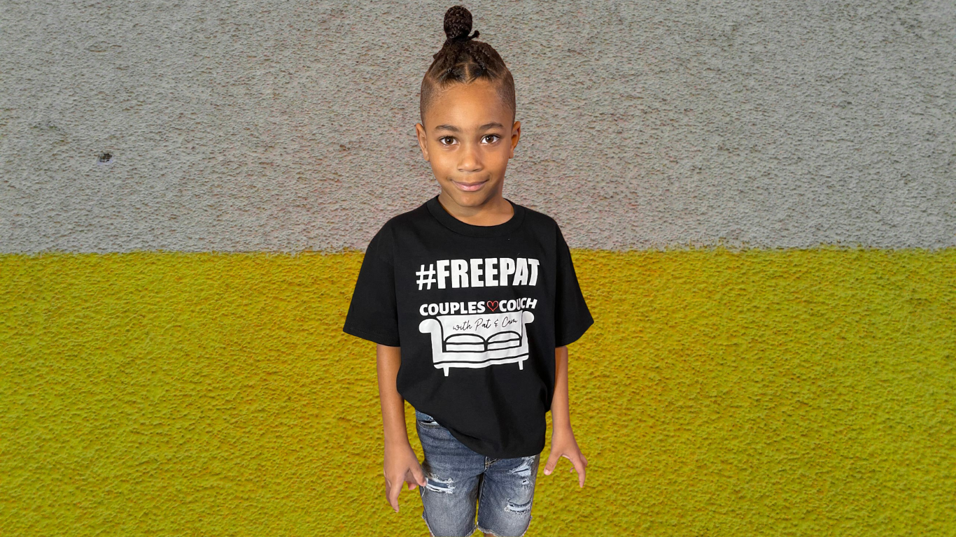 Boys Classic #FREEPAT Short Sleeve Tee-Shirt