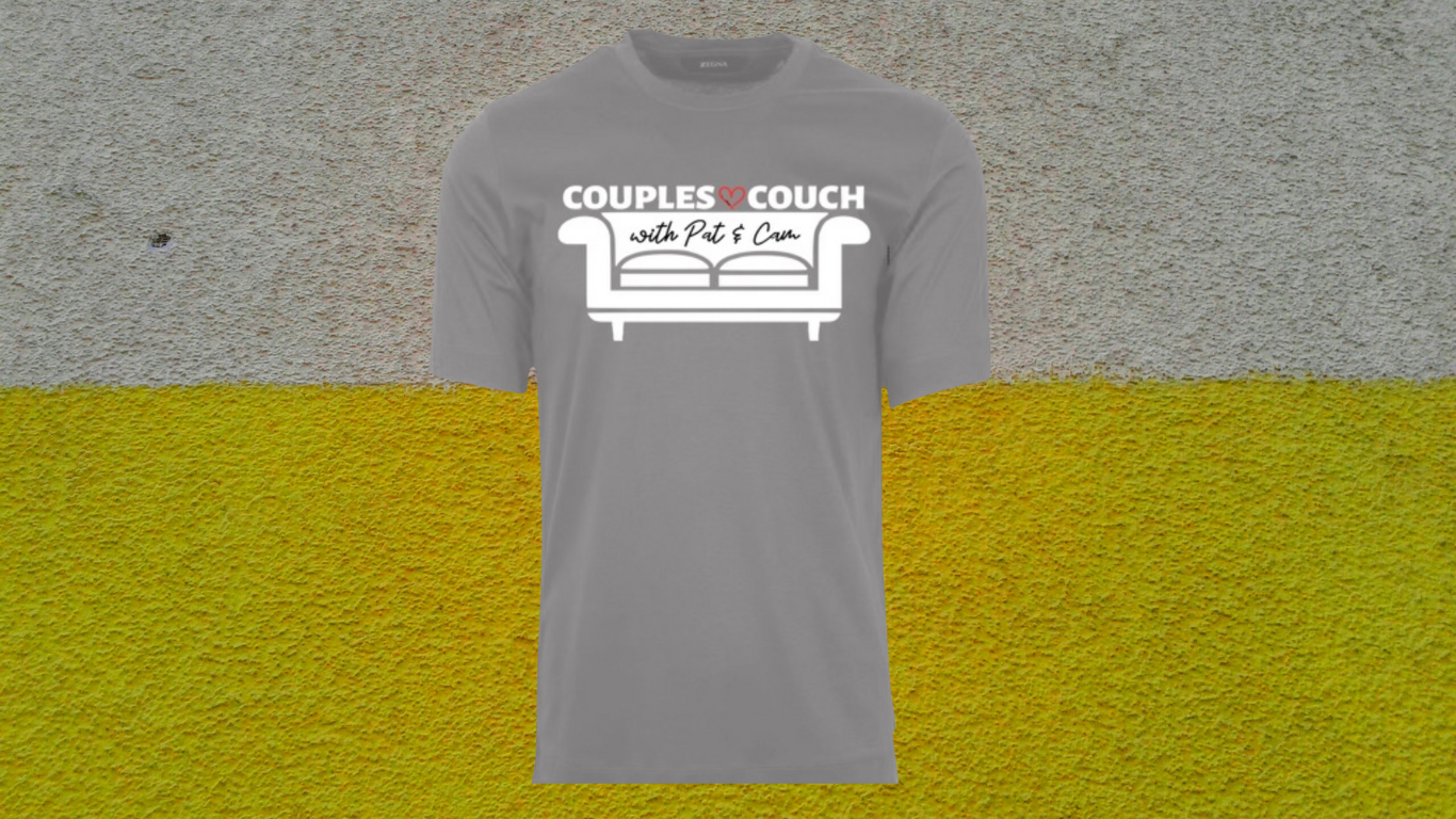 Couples Couch Logo Short Sleeve Tee-Shirt