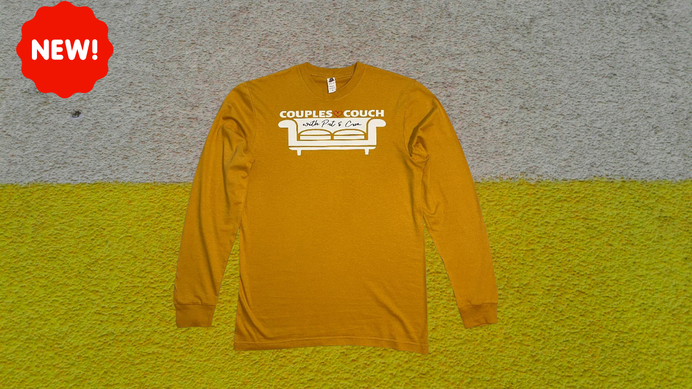 Couples Couch Logo Long Sleeve Tee-Shirt