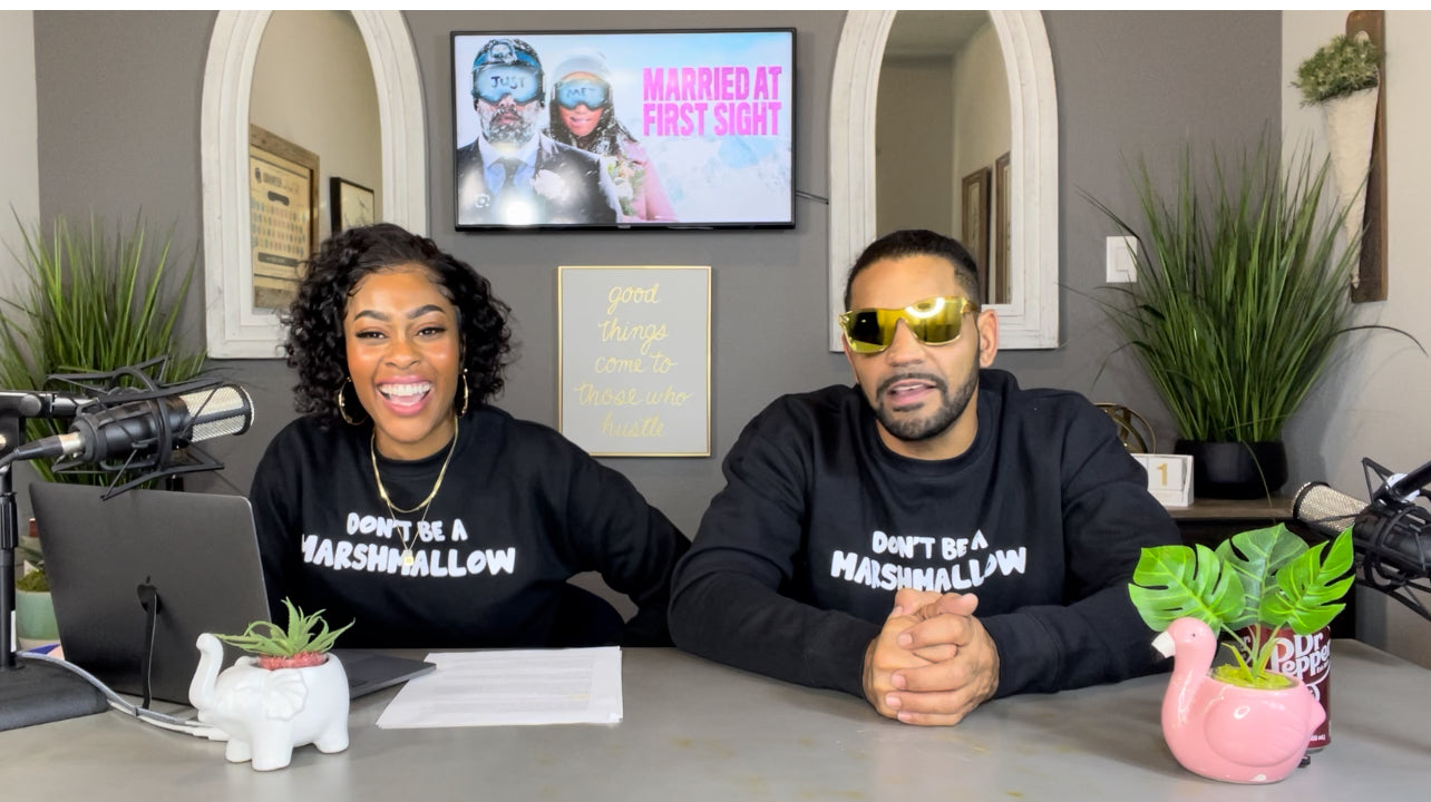 (NEW!) Couples Couch "Don’t be a Marshmallow" Sweater