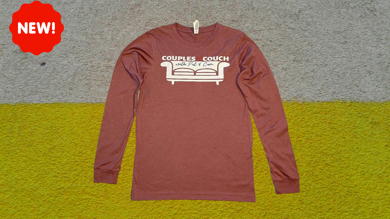 Couples Couch Logo Long Sleeve Tee-Shirt