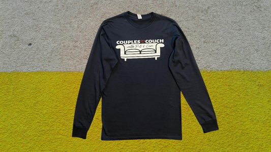 Couples Couch Logo Long Sleeve Tee-Shirt