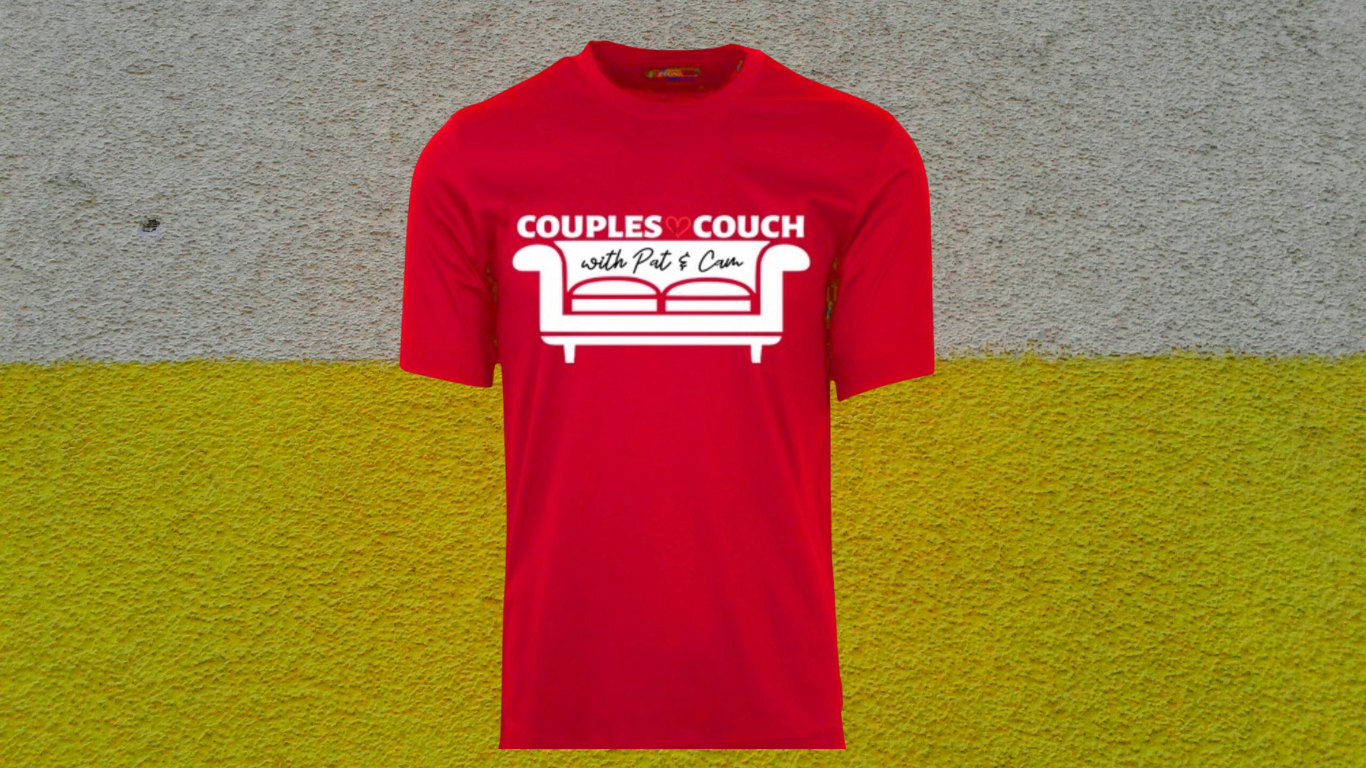 Couples Couch Logo Short Sleeve Tee-Shirt