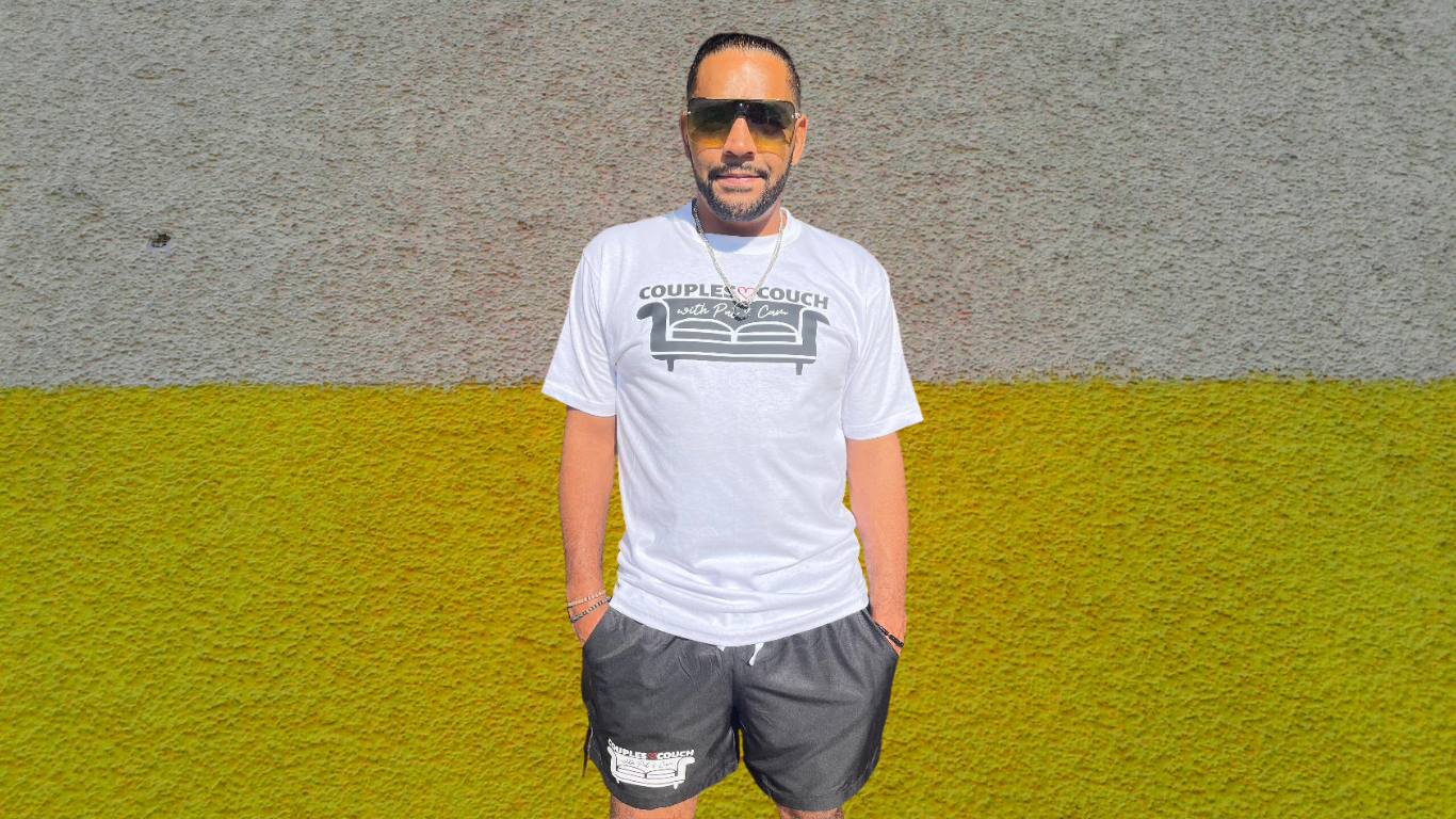 Couples Couch Logo Short Sleeve Tee-Shirt