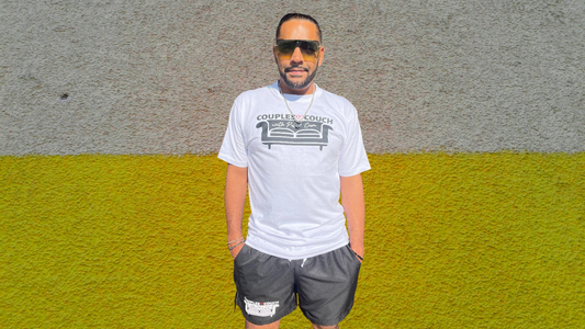 Couples Couch Logo Short Sleeve Tee-Shirt