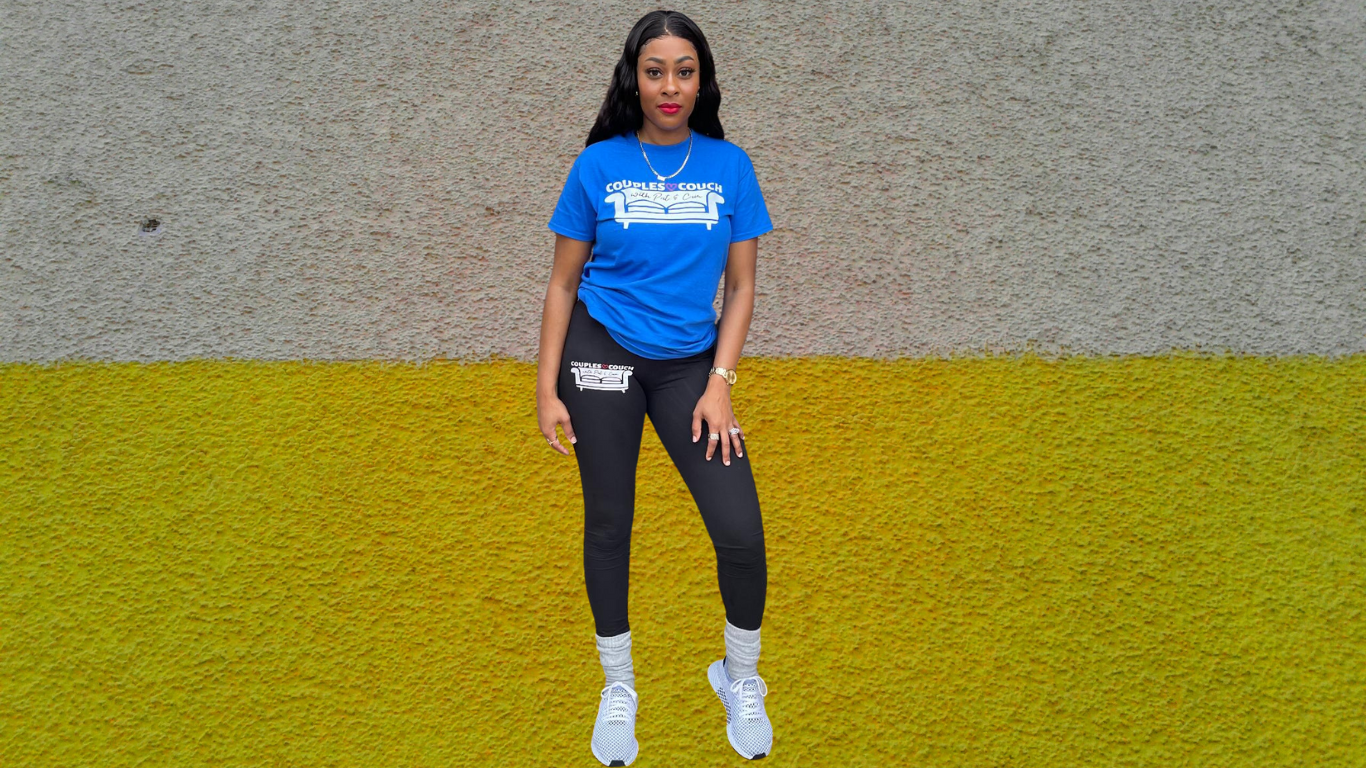 Couples Couch Logo Leggings