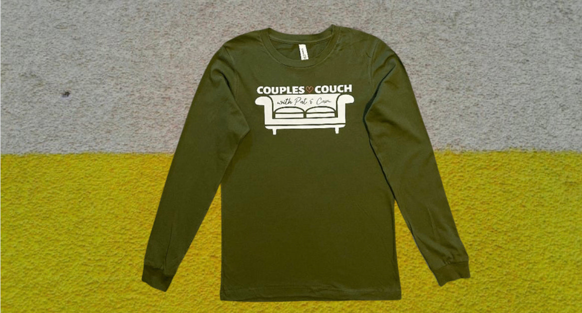 Couples Couch Logo Long Sleeve Tee-Shirt